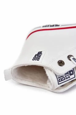 New Big Star Shoes Męskie Wysokie Ocieplane Trampki Big Star KK174345 Białe Biały