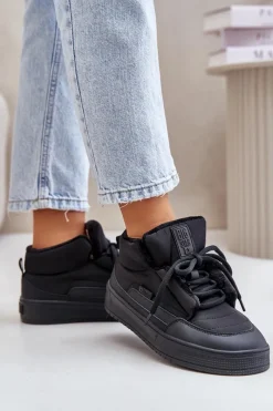 Buty Sportowe Big Star|Śniegowce Damskie>Big Star Shoes Śniegowce Damskie Big Star OO274A530 Czarne