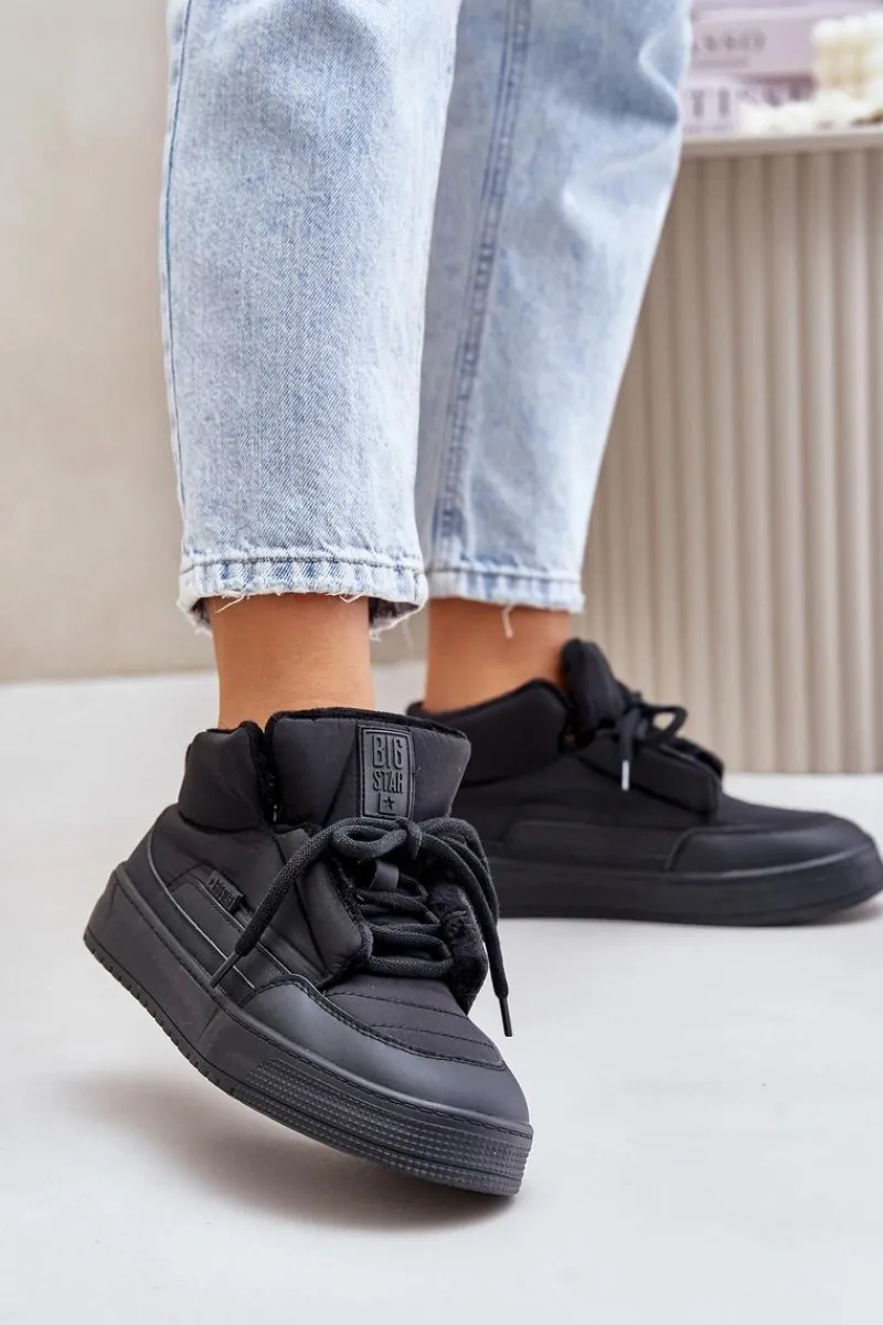 Buty Sportowe Big Star|Śniegowce Damskie>Big Star Shoes Śniegowce Damskie Big Star OO274A530 Czarne