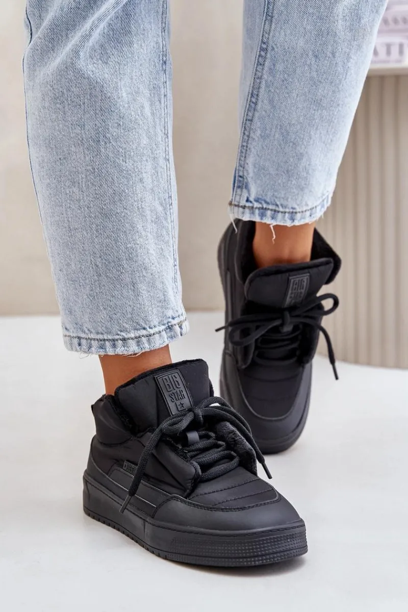 Buty Sportowe Big Star|Śniegowce Damskie>Big Star Shoes Śniegowce Damskie Big Star OO274A530 Czarne