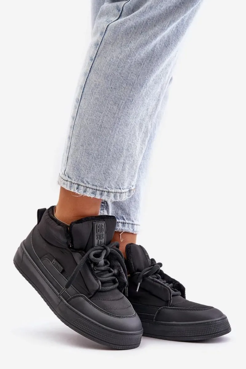 Buty Sportowe Big Star|Śniegowce Damskie>Big Star Shoes Śniegowce Damskie Big Star OO274A530 Czarne