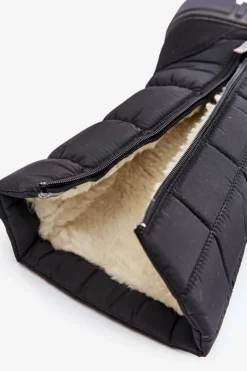 Śniegowce Damskie|Kozaki Płaskie></noscript>Boto Śniegowce Damskie Na Zamek Progress PROGJ-24-144 Czarne