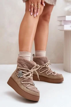 Śniegowce Damskie><noscript><img width=