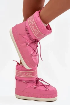 Hot O'Neill Śniegowce Damskie Z Wiązaniem LISA WOMEN HIGH 90253012.01U Różowe Różowy