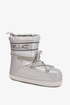 New O'Neill Śniegowce Damskie Z Wiązaniem LISA WOMEN HIGH 90253012.99S Srebrne Srebrny