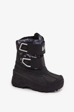Hot Lee Cooper Śniegowce Dziecięce LCJ-25-10-3781 Czarne