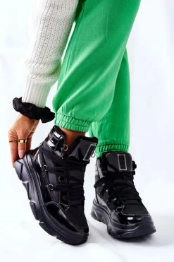 Sale Big Star Shoes Śniegowce Ocieplane Big Star II274311 Czarne