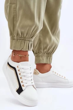 Buty Sportowe Na Platformie|Sneakersy Damskie></noscript>Boto Niskie Klasyczne Buty Sportowe Damskie Białe Lamimi