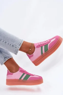 Buty Sportowe Na Platformie|Sneakersy Damskie><noscript><img width=