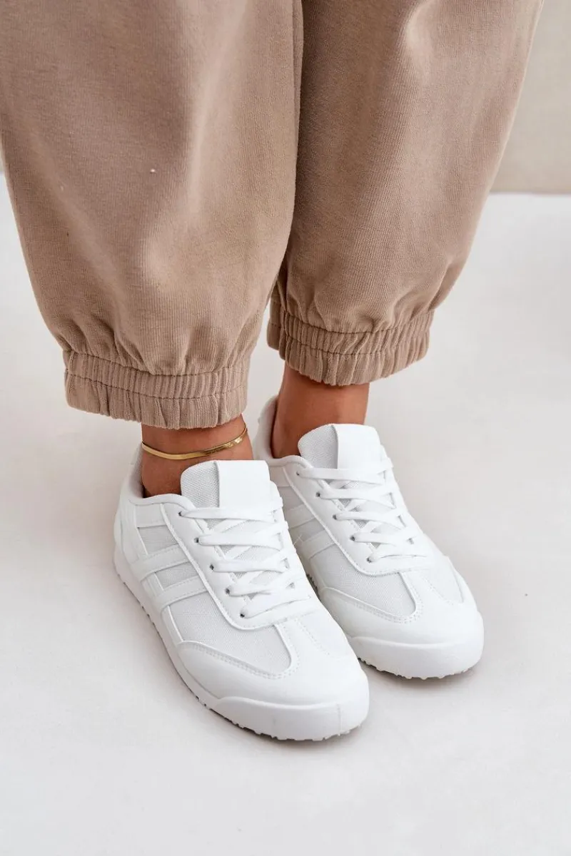 Trampki Damskie Niskie|Sneakersy Damskie>Boto Niskie Tenisówki Trampki Damskie Białe Eezore Biały