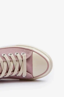 Clearance Niskie Trampki Damskie Big Star NN274270 Różowe Damskie Trampki Damskie Big Star|Trampki Damskie Niskie
