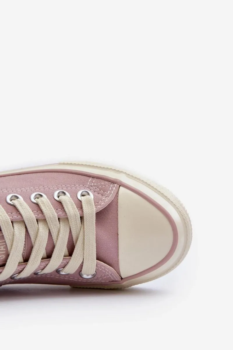 Clearance Niskie Trampki Damskie Big Star NN274270 Różowe Damskie Trampki Damskie Big Star|Trampki Damskie Niskie