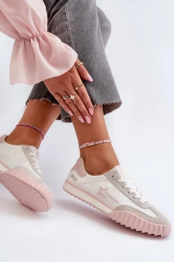 Trampki Damskie Big Star|Trampki Damskie Niskie>Big Star Shoes Niskie Trampki Damskie Big Star NN274868 Różowe Różowy