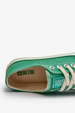Trampki Damskie Big Star|Trampki Damskie Niskie></noscript>Big Star Shoes Niskie Trampki Damskie Big Star NN274268 Zielone Zielony