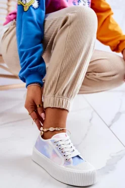 Trampki Damskie Niskie><noscript><img width=