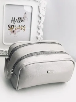 Torebki Nobo|Kosmetyczki Damskie>Nobo Beżowa Kosmetyczka