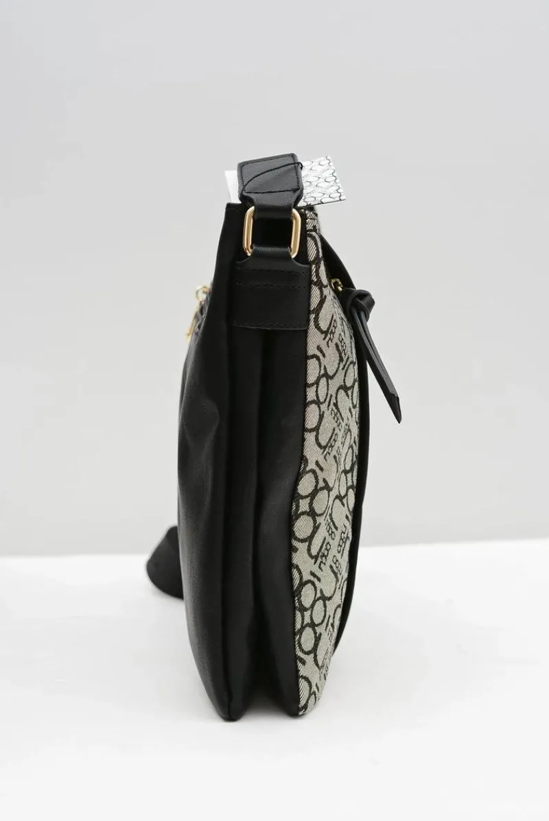 Outlet Damska Średnia Czarna Torebka Listonoszka Torebki Nobo|Listonoszki