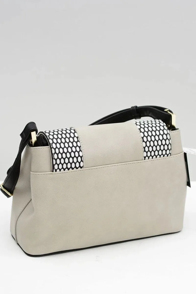 Discount Damska Średnia Klasyczna Czarno Szara Torebka Torebki Nobo|Torebki Klasyczne