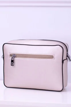 Torebki Nobo|Listonoszki>Nobo Damska Torebka Listonoszka Białe Złoto NBAG-E1590-C000