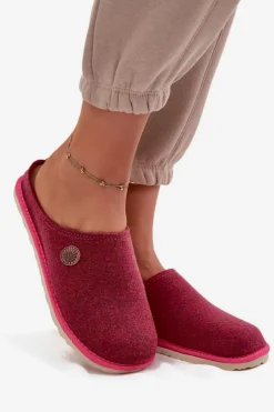 Clearance INBLU Obuwie Domowe Kapcie Damskie CS000047 Różowe Różowy
