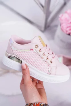 Best Boto Obuwie Sportowe Dziecięce Młodzieżowe Różowe Maxel