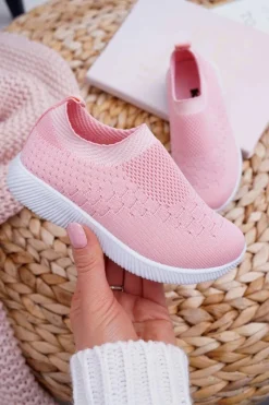 Dziewczęce>Boto Obuwie Sportowe Dziecięce Młodzieżowe Różowe Lambi