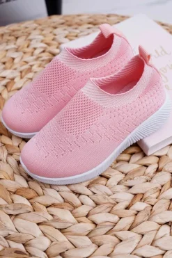 Dziewczęce>Boto Obuwie Sportowe Dziecięce Młodzieżowe Różowe Lambi