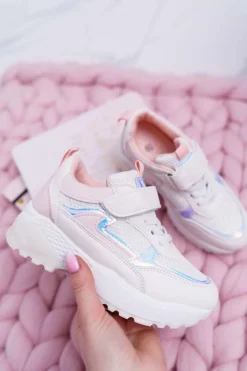 Online Boto Obuwie Sportowe Dziecięce Młodzieżowe Na Rzep Różowe Ariel