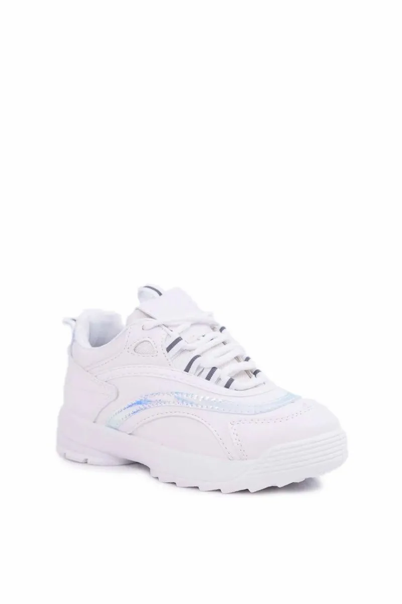 Dziewczęce>Boto Obuwie Sportowe Dziecięce Młodzieżowe Białe Miracle