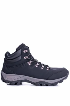 Sale Boto Obuwie Trekkingowe Męskie Ocieplane Czarne Jax