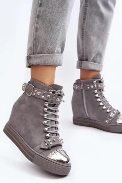 Botki Na Koturnie|Botki Sznurowane><noscript><img width=