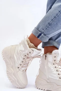 Damskie Trapery|Botki Sznurowane><noscript><img width=