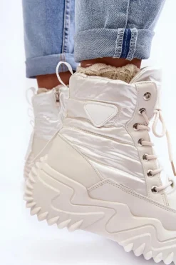 Damskie Trapery|Botki Sznurowane><noscript><img width=