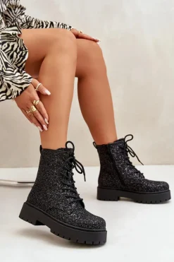 Botki Sznurowane|Botki Płaskie><noscript><img width=