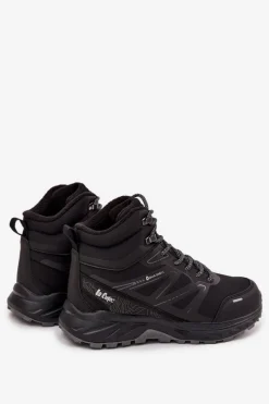 Clearance Ocieplane Buty Trekkingowe Męskie LCJ-25-01-3711 Czarne Męskie Obuwie Trekkingowe Męskie|Obuwie Sportowe Męskie