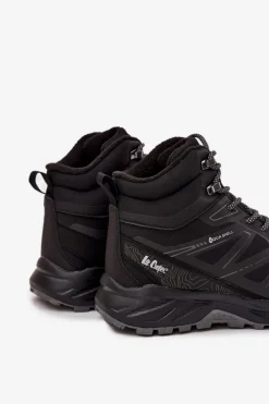 Clearance Ocieplane Buty Trekkingowe Męskie LCJ-25-01-3711 Czarne Męskie Obuwie Trekkingowe Męskie|Obuwie Sportowe Męskie