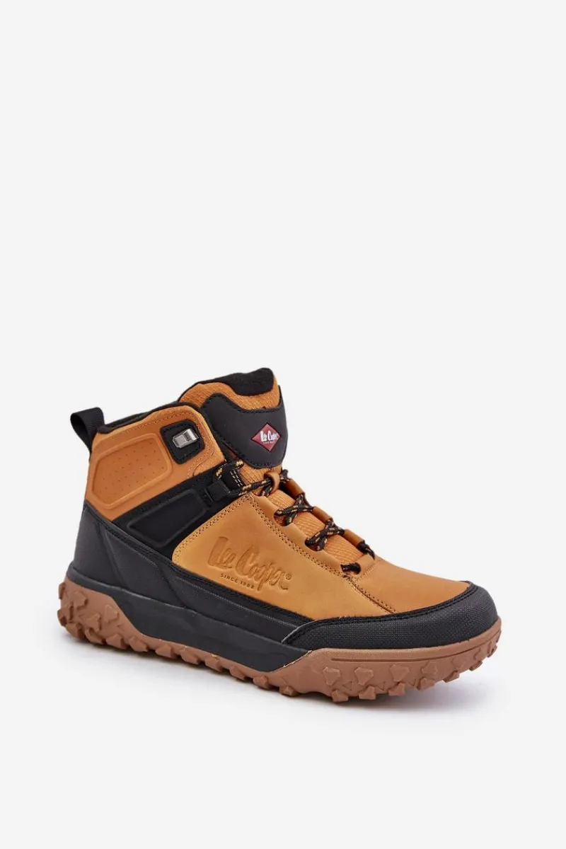 Lee Cooper Ocieplane Męskie Buty Trekkingowe LCJ-24-01-2938 Camel