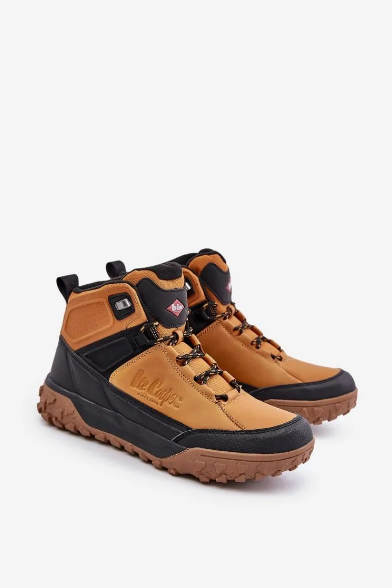 Lee Cooper Ocieplane Męskie Buty Trekkingowe LCJ-24-01-2938 Camel