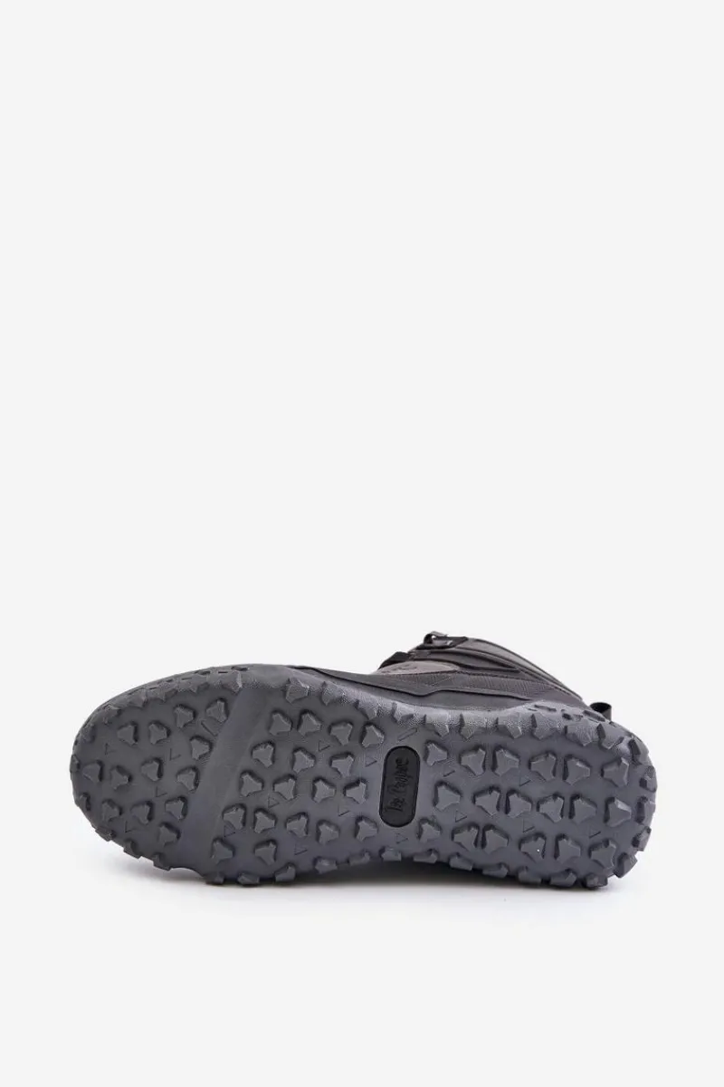 Obuwie Trekkingowe Męskie|Botki Męskie>Lee Cooper Ocieplane Męskie Buty Trekkingowe LCJ-24-01-2939 Szare