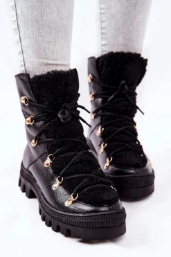 Damskie Trapery|Botki Sznurowane><noscript><img width=