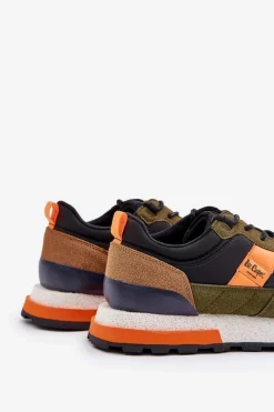 Obuwie Sportowe Męskie></noscript>Lee Cooper Ocieplane Sneakersy Męskie LCJ-24-03-3007 Zielone