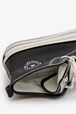 Best Ocieplane Trampki Damskie Na Platformie Eko Skórzane Big Star OO274062 Czarne Damskie Trampki Ocieplane|Trampki Damskie Big Star