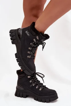 Trekkingowe Damskie|Botki Ocieplane><noscript><img width=