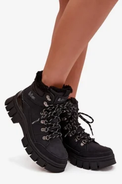 Trekkingowe Damskie|Botki Ocieplane><noscript><img width=