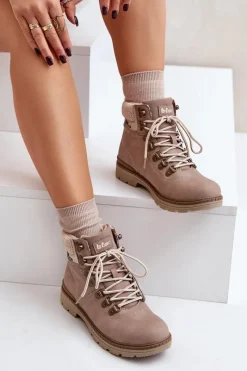 Trekkingowe Damskie|Botki Ocieplane><noscript><img width=