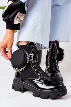 New Boto Ocieplane Workery Z Nerką Czarne Get The Look