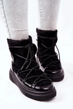 Śniegowce Damskie|Botki Ocieplane><noscript><img width=