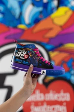 Sale Big Star Shoes Oficjalne trampki damskie BIG STAR x WOŚP RR274A650