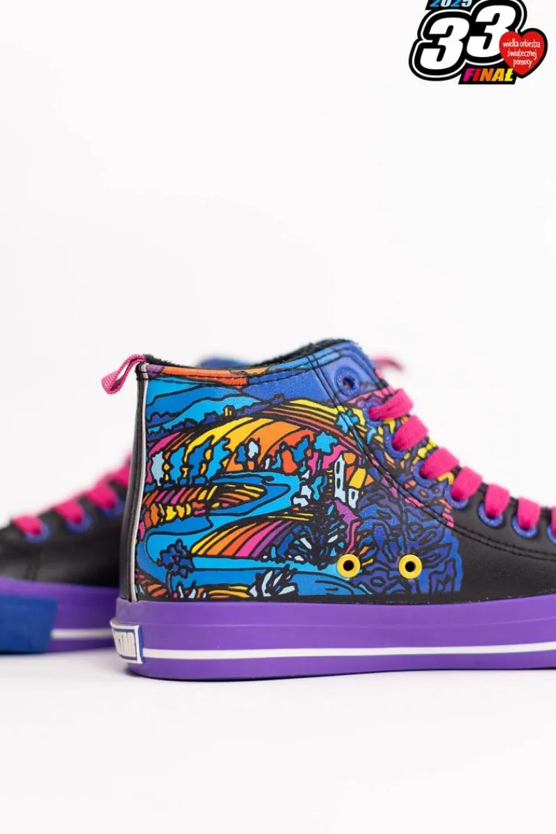 Sale Big Star Shoes Oficjalne trampki damskie BIG STAR x WOŚP RR274A650