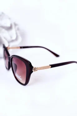 Sale PRIUS Okulary Przeciwsłoneczne Brązowe Ombre